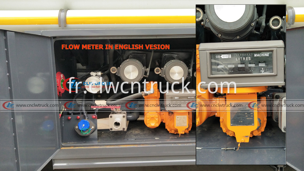 fuel tank truck flow meter